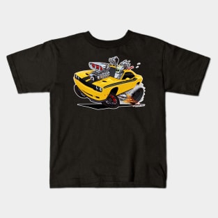 top banana yellow Challenger HELLCAT Kids T-Shirt